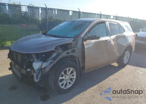 2018 Chevrolet Equinox Lt из США, поврежденный, VIN 2GNAXSEV9J6323236